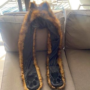 Brown Fox Rave Spirit Hood